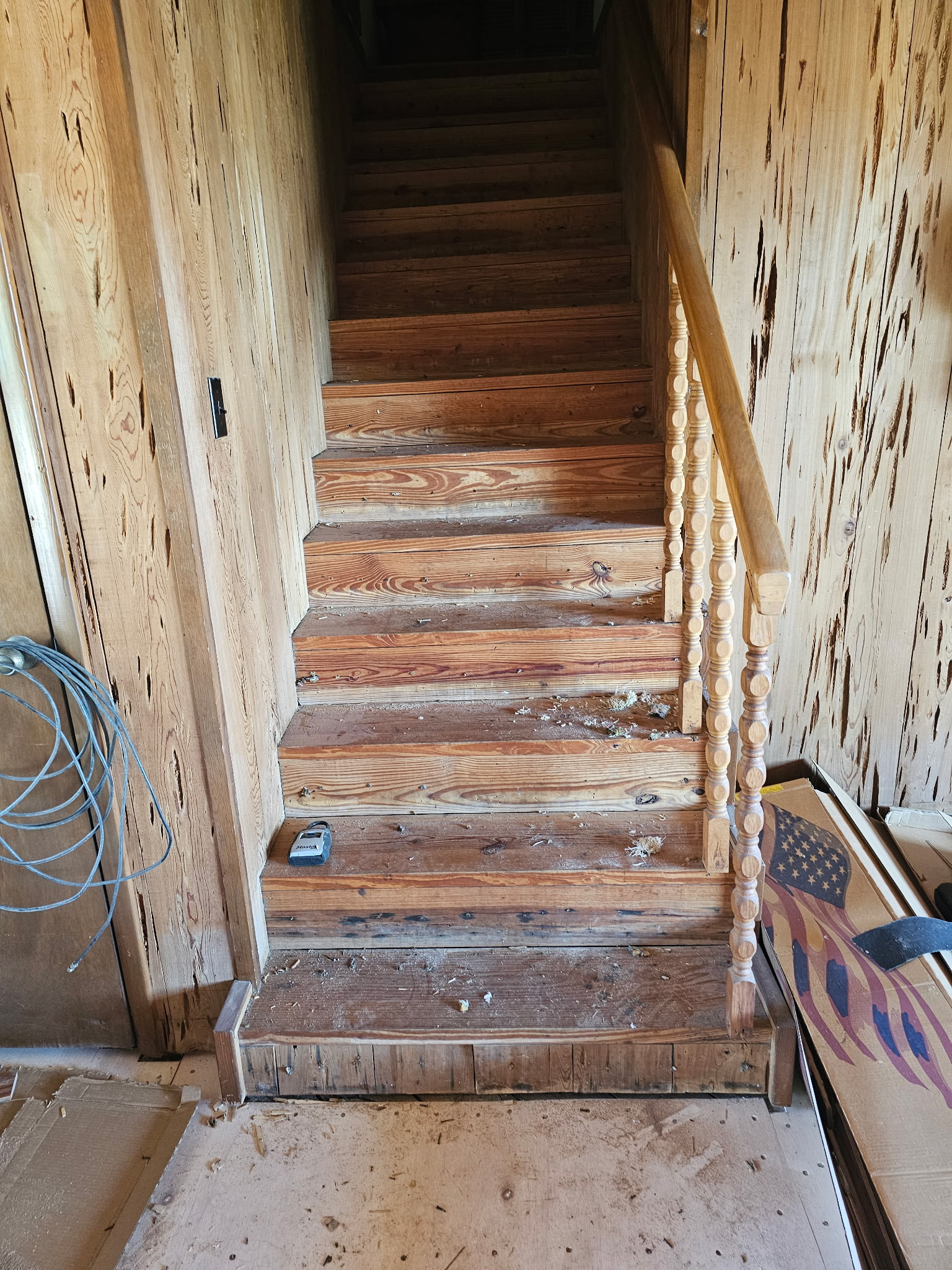 Hardwood Staircase Construction
